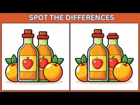 Spot the 3 Differences | 10 Brain Teasers to Test Your IQ 🔍