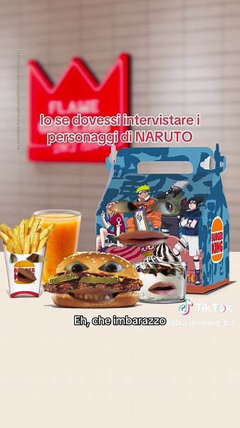 8 personaggi di NARUTO 🌀 Uno in ogni King Jr. Meal 🔥 Non si è mai troppo grandi per #NARUTOAtBK