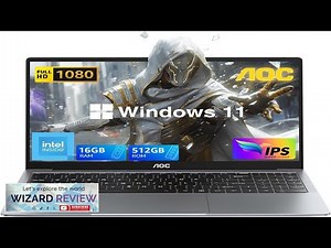 AOC Laptop Computer with N97 Processor(Up to 3.6GHz) 16GB RAM 512GB SSD Review