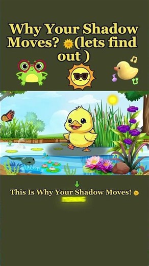 WHY YOUR SHADOW MOVE? #shortsvideo