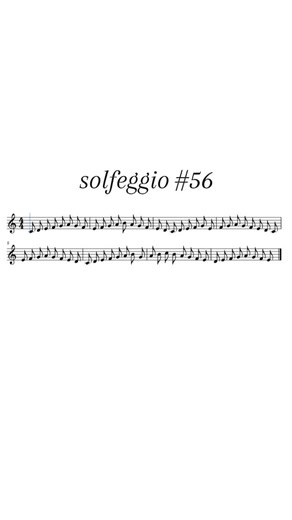 Daily Solfeggio on Instagram: "Solfeggio #56 Tempo: ♩ = 80 BPM Key: C Major Concept: Long, continuous stepwise lines with light directional changes. Focus: even eighth-notes, clean finger control, and smooth phrasing across both lines. Tip: Keep the motion legato and avoid accenting the peaks or dips. #solfege #eartraining #sightreading #musiceducation #musictheory #musicstudents #sheetmusic #learnmusic #practiceeveryday #musicreading #dailysolfege #musicianlife #cmajor #piano #tutorial #fym"