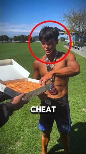 One cheat meal turned into a 7-donut power move 🍩🔥 #shortsfeed #shorts