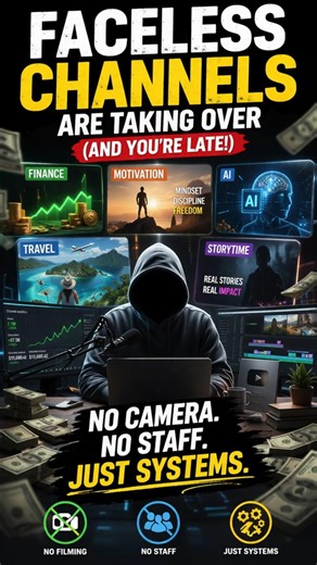 The Rise of Faceless YouTube Channels (Start Yours Before It’s Saturated!)