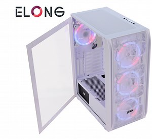 [Hot Item] Tempered Glass Computer Case with Argb Fan Controller