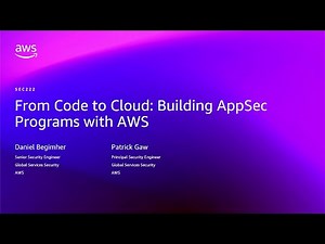 AWS re:Invent 2025 - From Code to Cloud: Building AppSec Programs with AWS (SEC222)