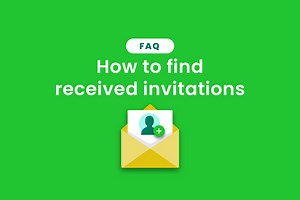 Where can I find my BAND invitations?
