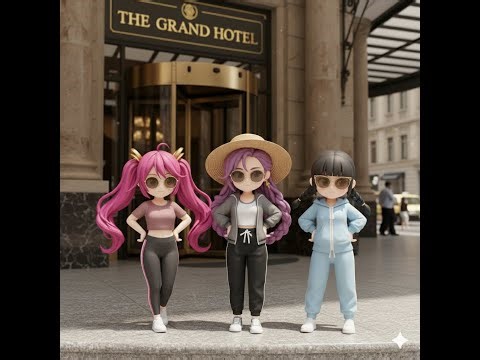 Q版KPOP獵魔女團之旅遊日記一 #獵魔女團