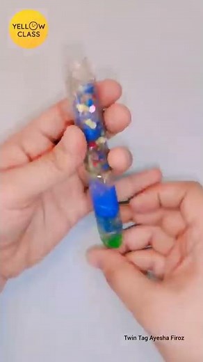 DIY Homemade liquid glitter pen! ✨ #shorts #diy