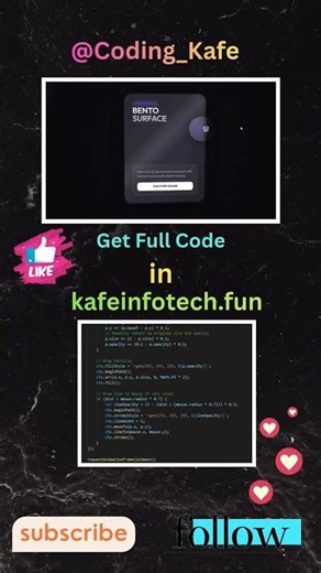 Glassmorpism Card Style #html #css #js #frontend #codingkafe #shorts