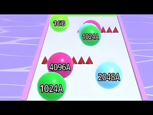 Ball Run 2048 New Gameplay Infinity Mode Part 74 Walkthrough