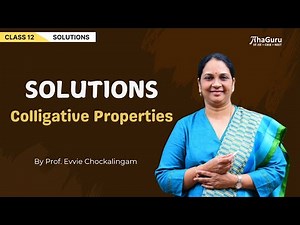 Colligative Properties Class 12 | Chemistry | One Shot Revision | Chapter 1 Solutions