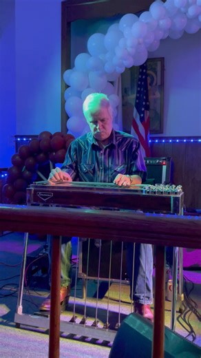 Hank Williams IV & The Lost Highway Band at the Clarksburg Eagles, Clarksburg, WV performing a cover of Cold, Cold Heart. | Chuck Westfall Pedal Steel