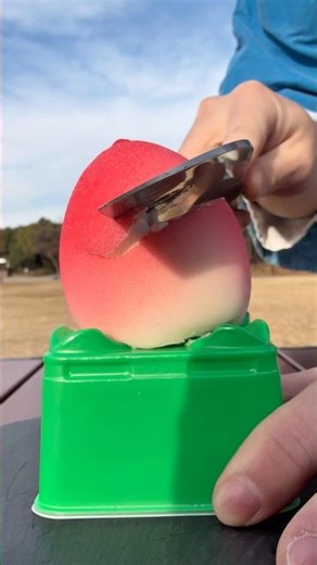 3D ice cream is popular all over the world🍑