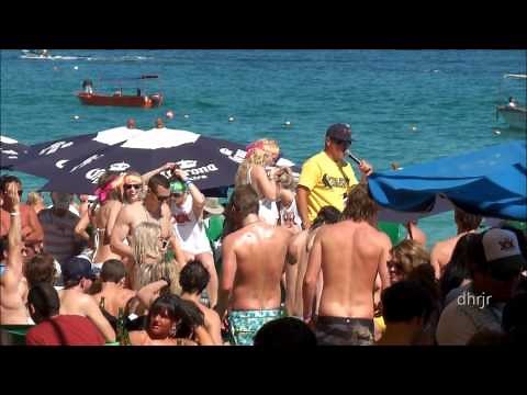 2011 Spring Break Cabo Mango Deck Wet T Shirt Competition