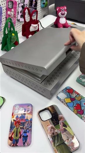 DIY custom print Phone case with tl x9 sublimation heat transfer machine