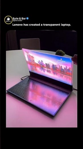 Lenovo’s Transparent Laptop — The Future of Computing Has Arrived