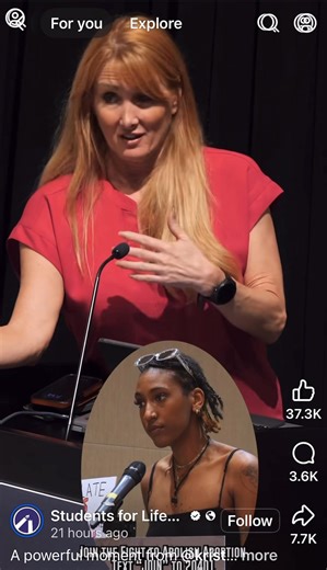 This is the most powerful exchange between people of opposing views on this topic that I’ve ever seen, both in terms of the value of human life - regardless of how it’s conceived - and the role the law plays in protecting it. Please, if you have a moment, watch it and pass it along. [Credit: Students for Life] | Michael Forrest