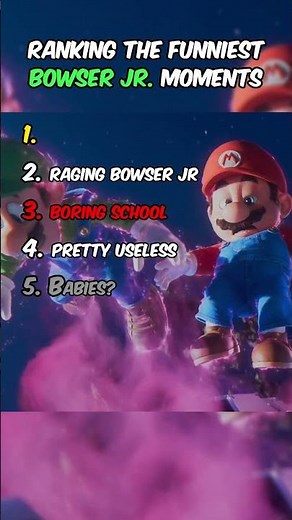 Ranking Funniest Bowser Jr. Moments from Mario Galaxy
