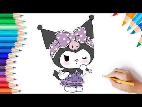 How to Draw Kuromi | Sanrio | Step-by-Step Easy Drawing Tutorial