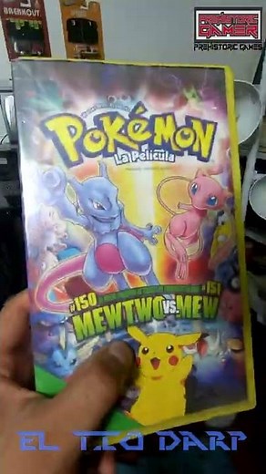 Película de Pokémon Mew V.S Mewtwo