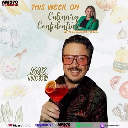 Lucas A. Ferrara on Instagram: "SUNDAY, FEBRUARY 1 @ 9 PM (EST) — ON AM970 RADIO: MAX TUCCI This week on Culinary Confidential, we’re diving into the legacy, leadership, and lasting influence of one of America’s most iconic dining institutions. Our special guest is Max Tucci — third‑generation partner and Global Ambassador of Delmonico’s, the restaurant that helped define American fine dining. Since 1837, Delmonico’s has shaped the way this country eats, introducing dishes like Delmonico Steak,