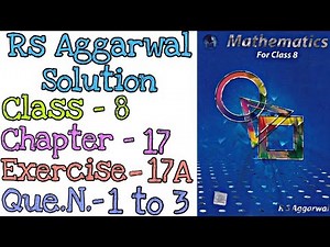Construction of Quadrilaterals | Class 8 Exercise 17A Question 1,2,3 | Rs Aggarwal | ‪@mdsirmaths‬