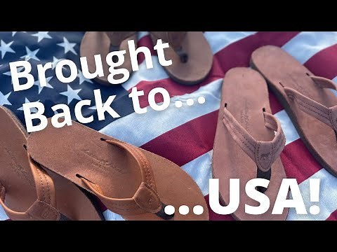 How They're Made | Our MADE IN USA Flip Flop Sandals (Southern Polished)