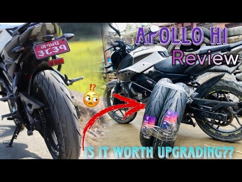 Apollo Alpha H1 tyre Review🇳🇵!!Pros and cons of this tyre🤔
