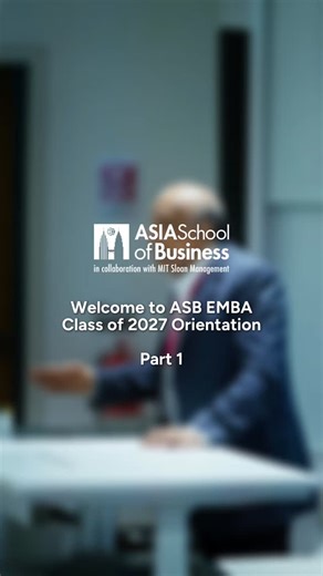 New faces, fresh perspectives, and big ambitions. 🔥 A huge welcome to our EMBA Class of 2027! We just wrapped up orientation, and if first impressions are anything to go by, this group is ready to make waves. We can't wait to see what you achieve. Let the journey begin! #DefyLimits #DisruptNorms #SchoolofChange #AsiaSchoolofBusiness | Asia School of Business established in collaboration with MIT Sloan