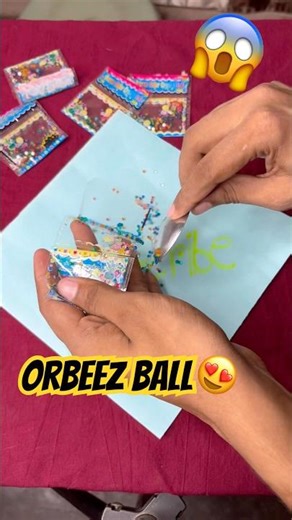 FUN WITH ORBEEZ BALLS 😍#shorts #ytshorts
