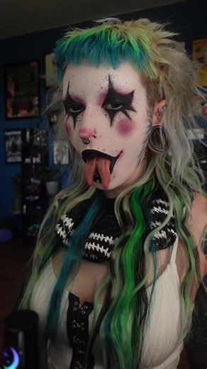 Stunning Clown Makeup with Melt Cosmetics Ultra Pink