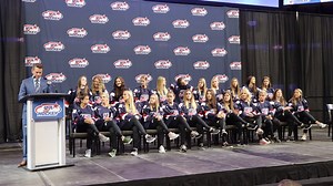 6.9K views · 261 reactions | Hear from players and head coach Robb Stauber after the announcement of the 2017-18 U.S. Women's National Team  | U.S. Women's National Hockey Team | Facebook