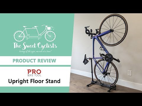 The hybrid bike storage solution - Pro Bike Tool Upright Bike Stand Review feat. 44lb Capacity