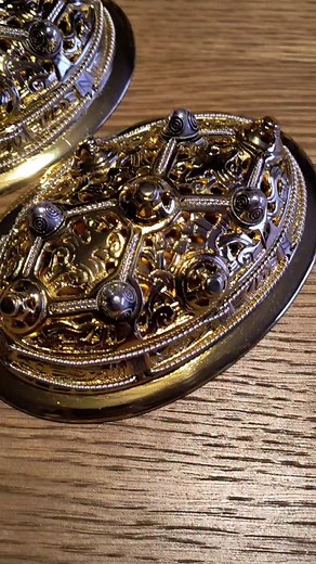 Final batch of oval brooches almost completed now! #vikings #earlymedieval #archaeology #livinghistory #crafts | Blueaxe Reproductions