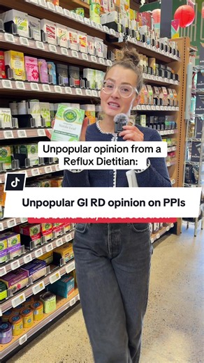 Unpopular opinion from a reflux dietitian: reducing your stomach acid is a band-aid, not a solution. Here is what I wish my GI had told me about acid reflux. Acid suppression can bring real relief, and for some people it is medically necessary. But it quiets the symptom without touching the reason you are refluxing in the first place. This isn't me telling you to stop your medication. It's me pointing out that even the American Gastroenterological Association advises people with uncomplicated GE