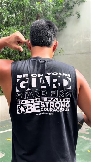 Stand Firm Muscle Tee: Perfect for Basketball Enthusiasts