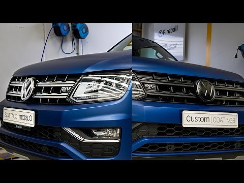 VW Amarok Blackout/Chrome Delete - Looks WAY Better!
