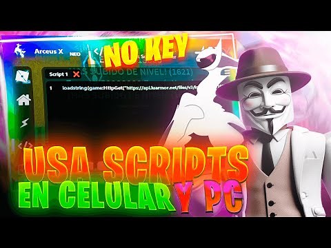 ARCEUS X SIN KEY! // COMO USAR SCRIPTS/HACKS EN ROBLOX PC Y CELULAR 2024!!