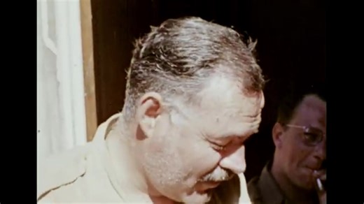 39K views · 896 reactions | The famous American author and war correspondent Ernest Hemingway, seen here at Mont St. Michel after Patton's Normandy breakout at Avranches in early August 1944. Just a few weeks later, Hemingway would be with the first units to enter Paris, he headed straight for the Ritz Hotel and ordered the first of 51 dry Martinis! | Vanguard WWII by Cadet - bringing history to life | Facebook