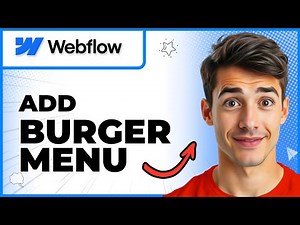 How To Make A Mobile Friendly Burger Menu Nav Bar In Webflow (Easiest Way) (2025 Guide)