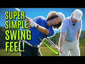 GOLF: SUPER SIMPLE Golf Swing Feel That Works EVERY TIME! | Featuring Tom Saguto - Saguto Golf
