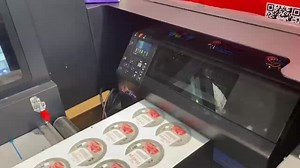 Adhesive Sticker Label Printing Machine Digital Ink Printers Bottle Labeling Machines High Speed CMYK Digital Label Printer