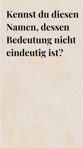 Nr. 9 - Du kennst diesen Namen, aber seine Bedeutung kennen nur wenige. #muslimnamen #namensserie