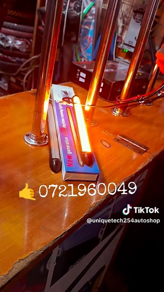 Buy LED Daytime Running Lights in Blue and Yellow