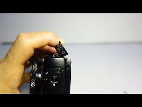 How to modify Canon Powershot G7X to tilt the flash (Very easy)