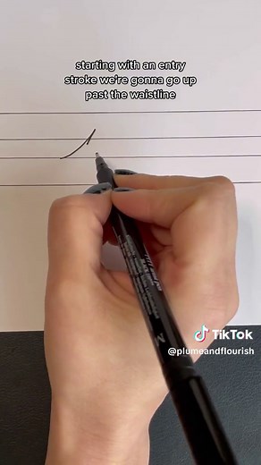 Lowercase cursive p #keepcursivealive #cursivewriting #learnontiktok | Writing