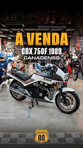 A mais rara das CBX 750F - pode ser sua! Disponível: CBX 750F 1989 - “Canadense” Nesse grafismo e cor apenas 300 motos foram produzidas! Veja o vídeo, conheça a história. Moto muito original, Motor lacrado, Moto sem restauração 49.000 km Funcionamento irretocável Coloque motos de qualidade em sua coleção, dessa forma você terá liquidez e valorização! Para preço e mais detalhes - WhatsApp 11 94002 1540 Gustavo 11 99352 9473 Diego Ou no direct. #motosclassicas80 #cbx750f #cbx750fcanadense #cbxcana