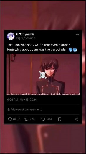 GOATed Planner #codegeass