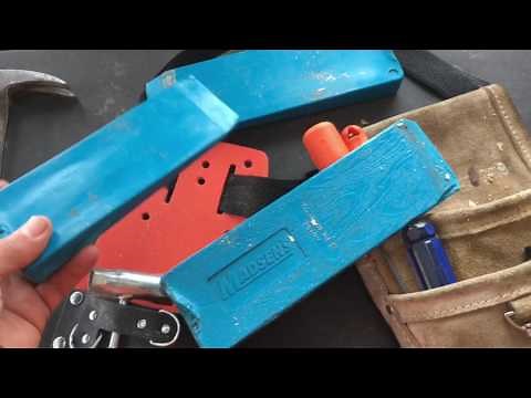 Logging: Directional Felling a Back Leaning Tree and some tools