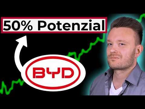 BYD stock massively undervalued: 50% potential is being ignored